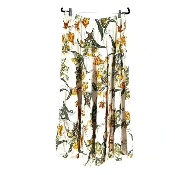 Object Women Jamy Co-Ord Maxi Skirt in Floral Print - Size 44 - Picture 2 of 7